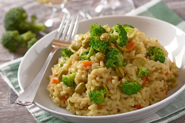 Risotto ai broccoli e peperoncino