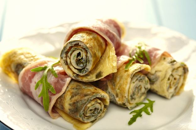 Rotolo salato patate e prosciutto