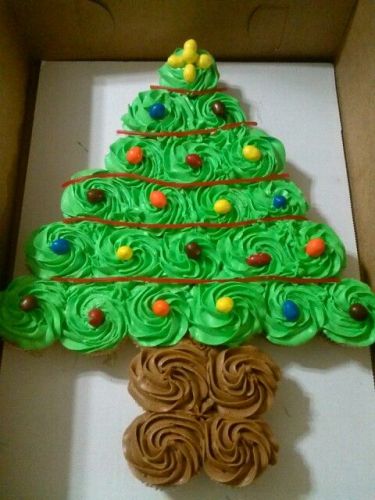 Albero di cupcakes