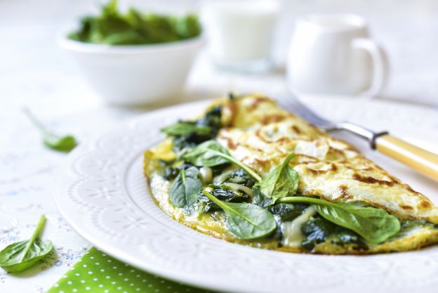 Frittata di spinaci