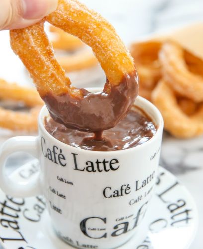 Churros al cioccolato