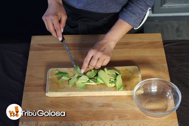 Preparazione dell'avocado