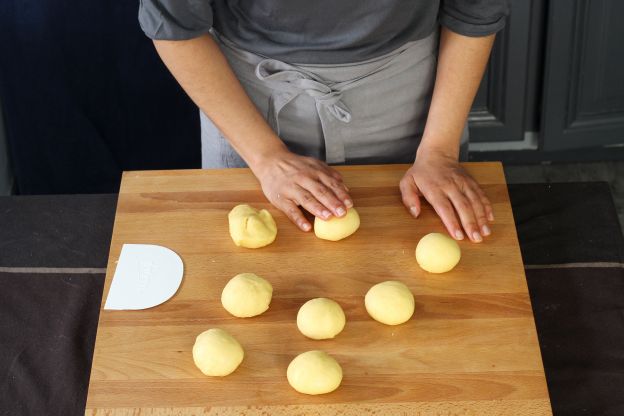 Preparazione delle brioches