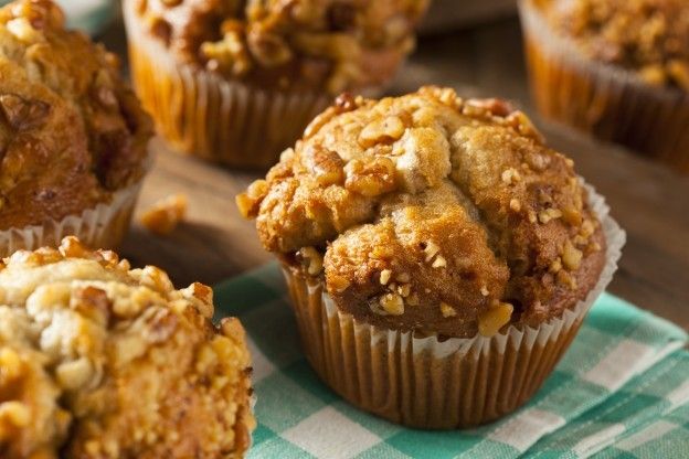 Muffin nocciola e pere