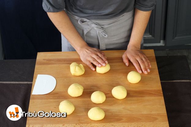 Preparazione delle brioches