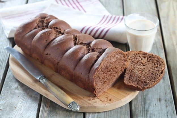 Brioche vegan al cioccolato