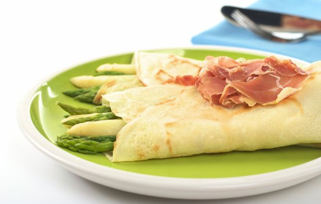 Asparagi con prosciutto