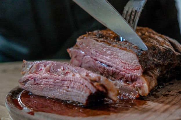 Asado con cuero