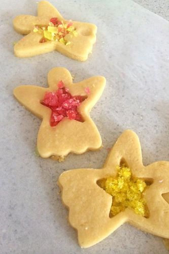 Biscotti di Natale tipovetrata