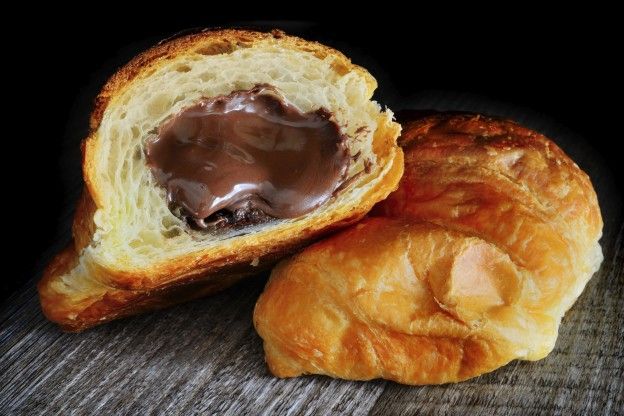 Croissant alla Nutella