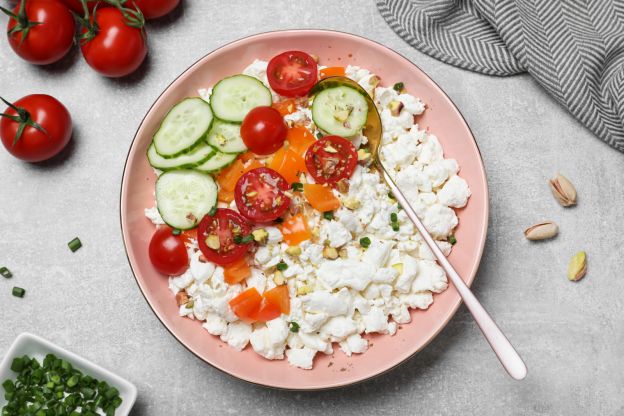 Ricotta con verdure