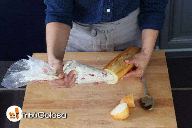 Preparazione della baguette