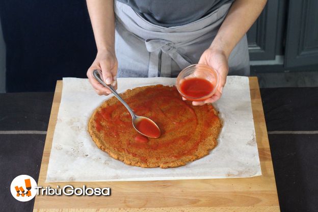 Preparazione della pizza