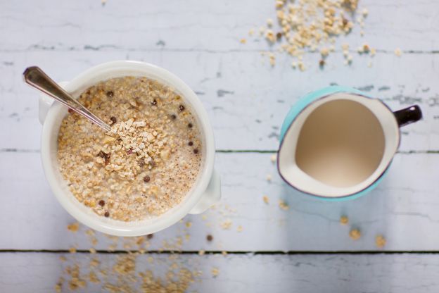 Riso al latte a base di quinoa