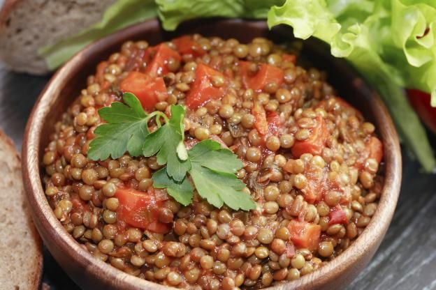 Stufato leggero di lenticchie