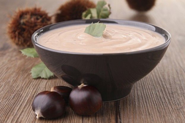 Vellutata di castagne e alloro