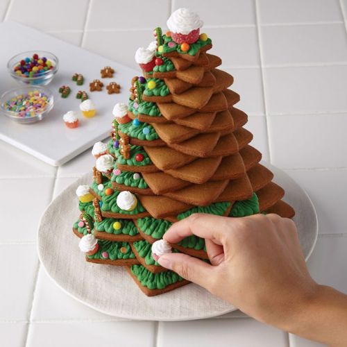 Albero di biscotti di pan di zenzero