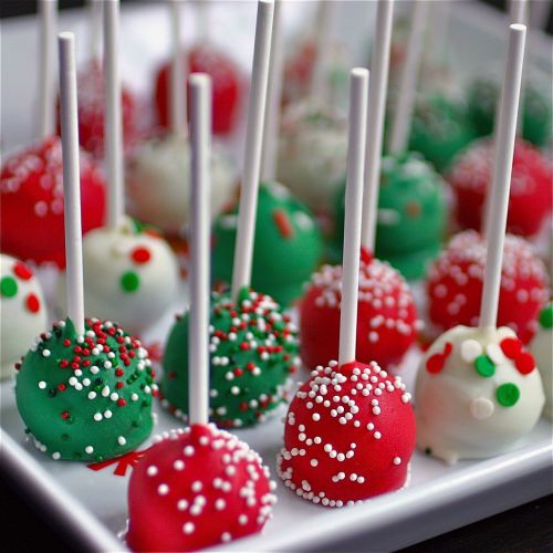 Cake pops al pandoro