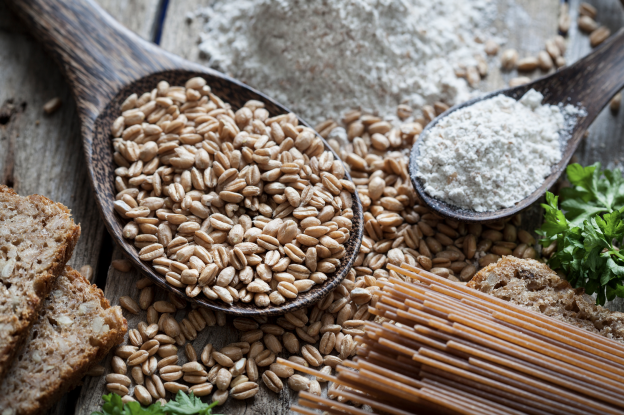 Insalata di farro colorata