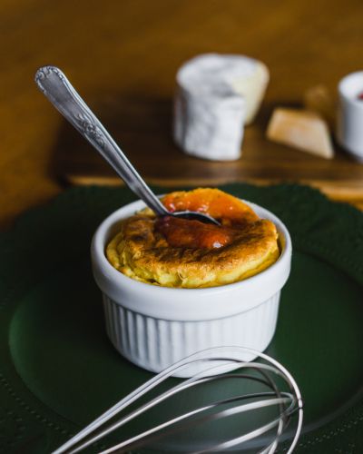 Soufflé al miele d'acero