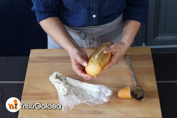 Preparazione della baguette