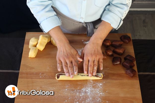 Preparazione dei biscotti