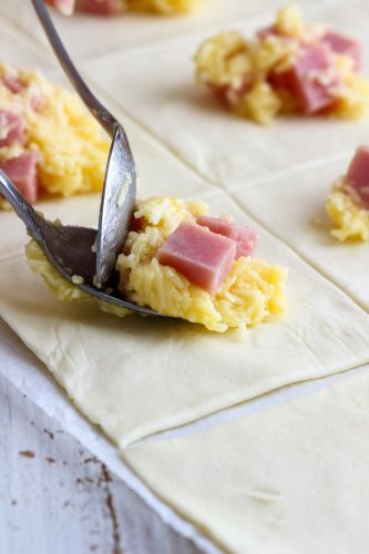 20. Fagottini prosciutto e formaggio