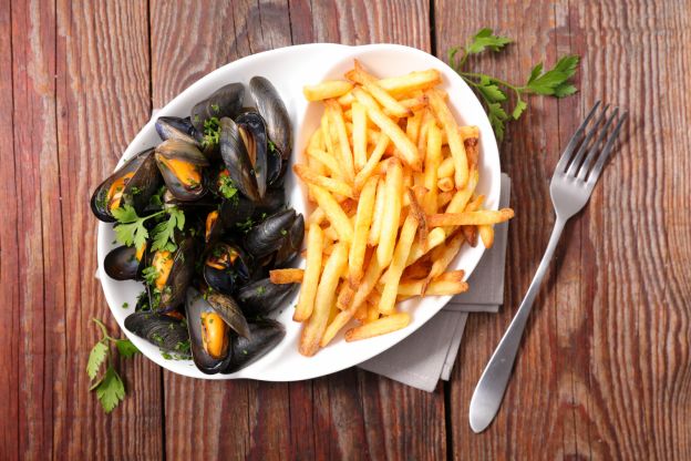 Cozze + Patatine fritte