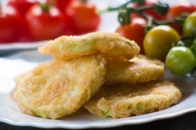 Zucchine pastellate