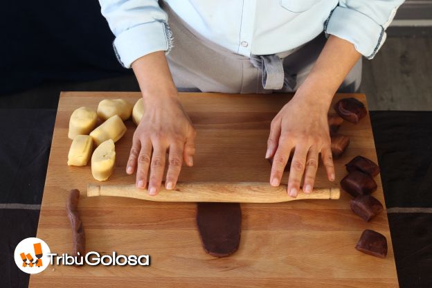 Preparazione dei biscotti