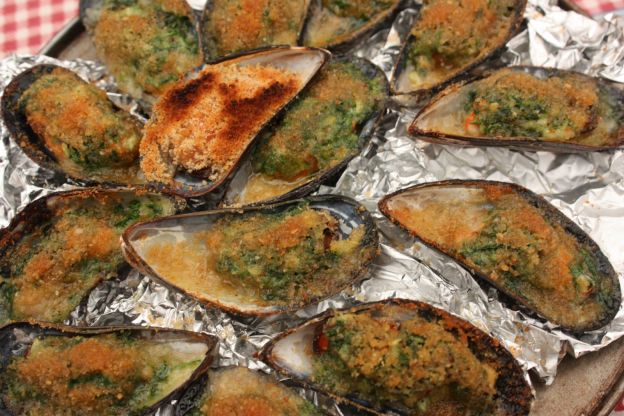 cozze gratinate