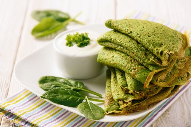 Crepes di spinaci