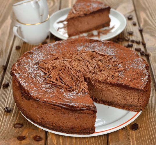 6. CHEESECAKE AL CIOCCOLATO