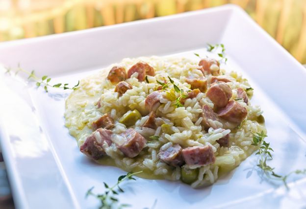 Risotto alla salsiccia