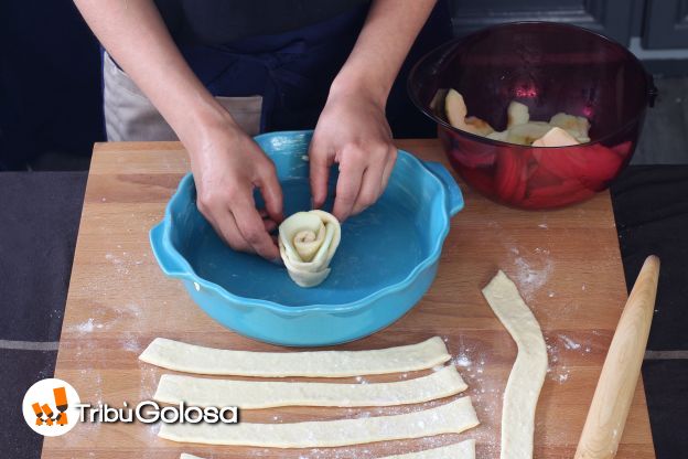 Preparazione della torta