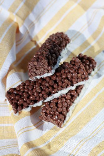 Barrette di cereali al cioccolato