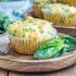 Muffin agli spinaci e feta