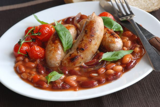 Zuppa salsiccia e fagioli