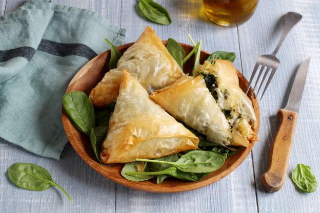 Spanakopita, il calzone greco ricotta e spinaci