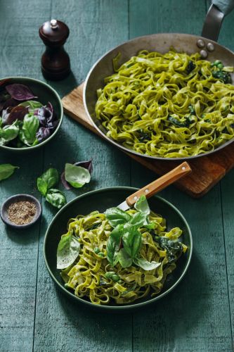 Pasta agli spinaci