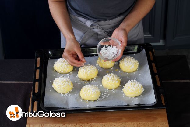 Preparazione delle brioches