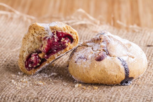 Biscotti morbidi alle ciliegie