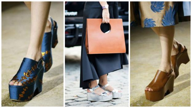 Le scarpe flatform