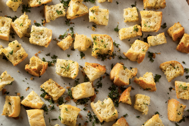 Crostini per zuppe e insalate