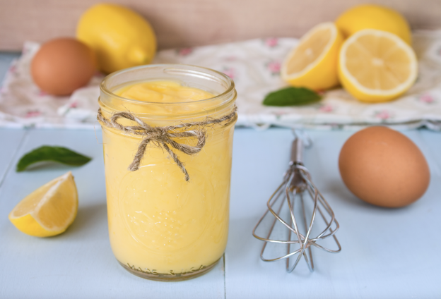 Lemon curd mimosa