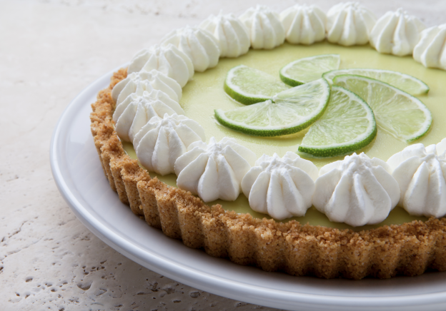 Tequila key lime pie