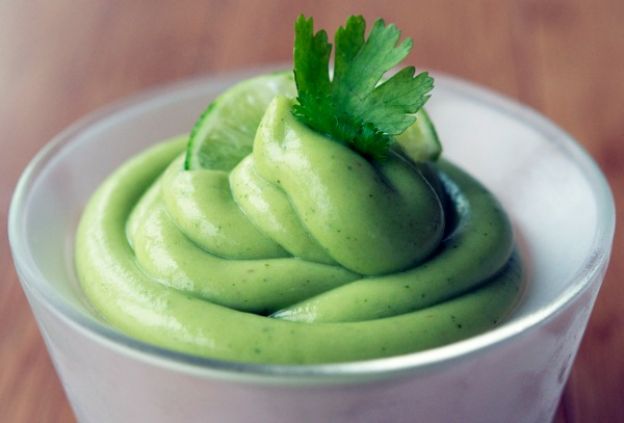 Sorbetto a l'avocado