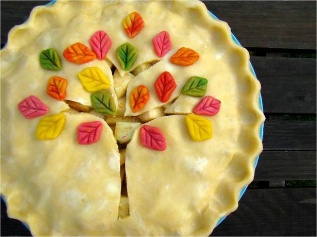 Crostata albero fiorito