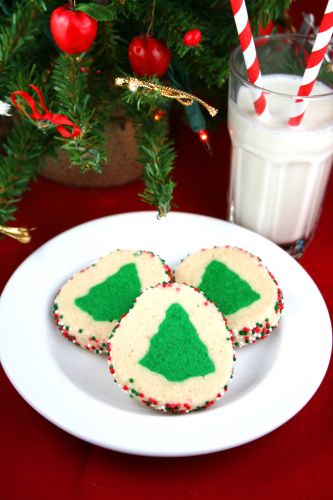 Biscotti di Natale con albero