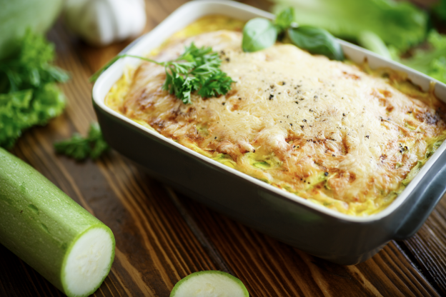 Zucchine al gratin